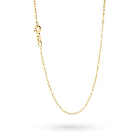 Cadena de bolitas oro amarillo 18kt Ø1mm 45cm