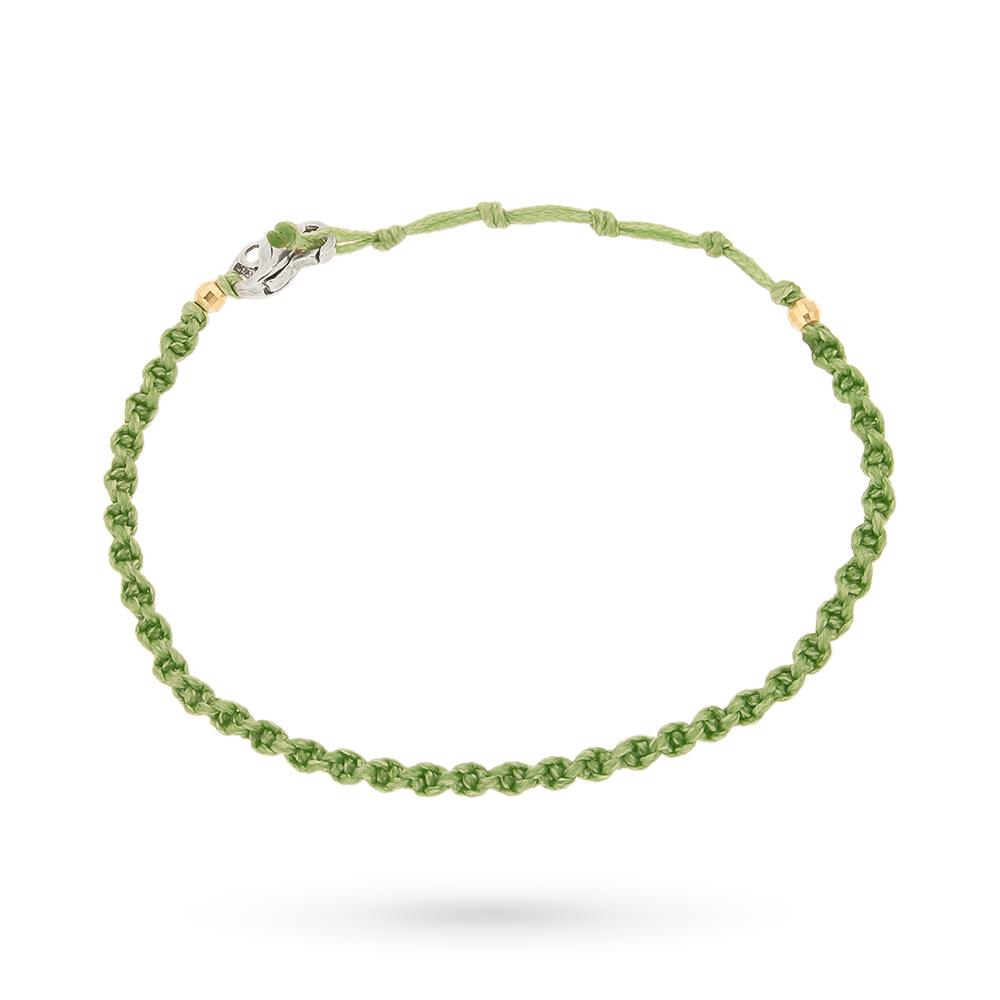 Gabriella Rivalta cordón macramé verde 20.00cm
