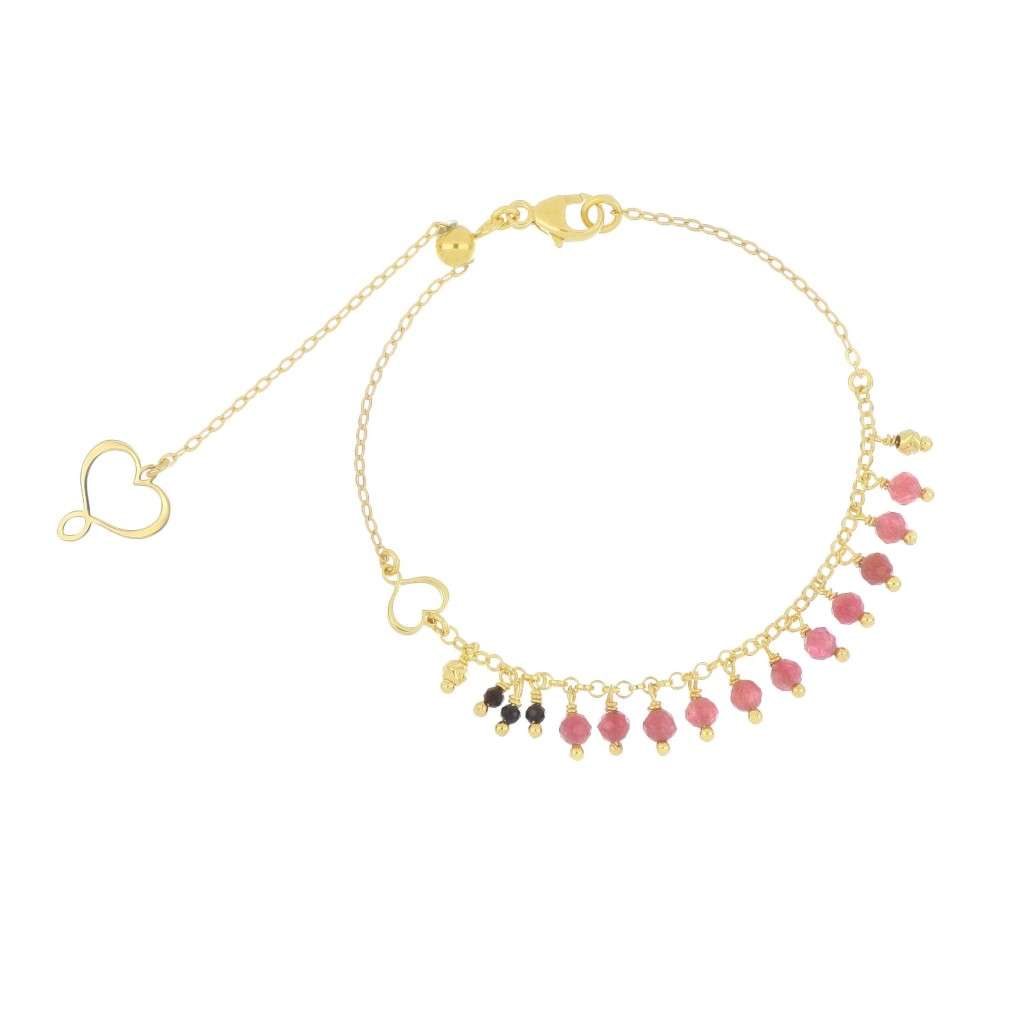 Pulsera Maman et Sophie BPFRATOSP plata chapada en oro 925
