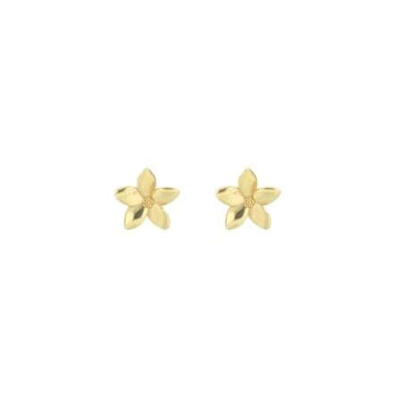 Par de pendientes Maman et Sophie ORVIA4FIO Talismanes Plata chapada en oro 925