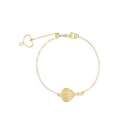 Maman et Sophie BPVIAMO Travel Bracelet in 925 Silver with Gold Plated Finish