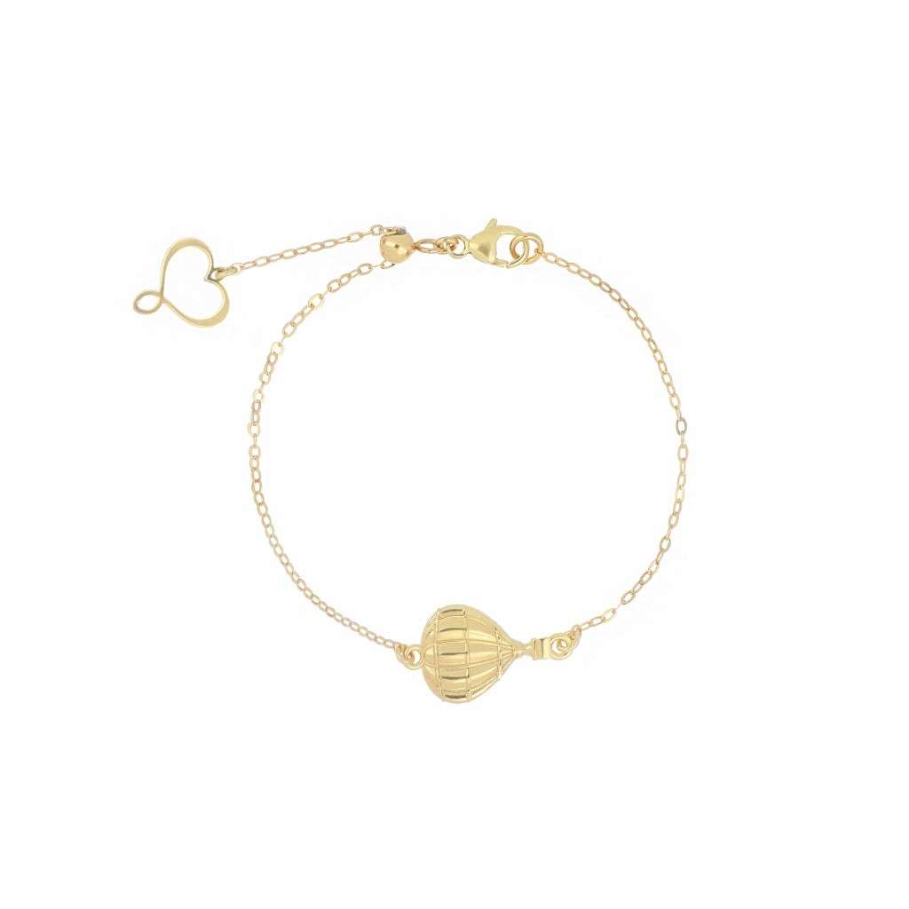 Maman et Sophie BPVIAMO Travel Bracelet in 925 Silver with Gold Plated Finish