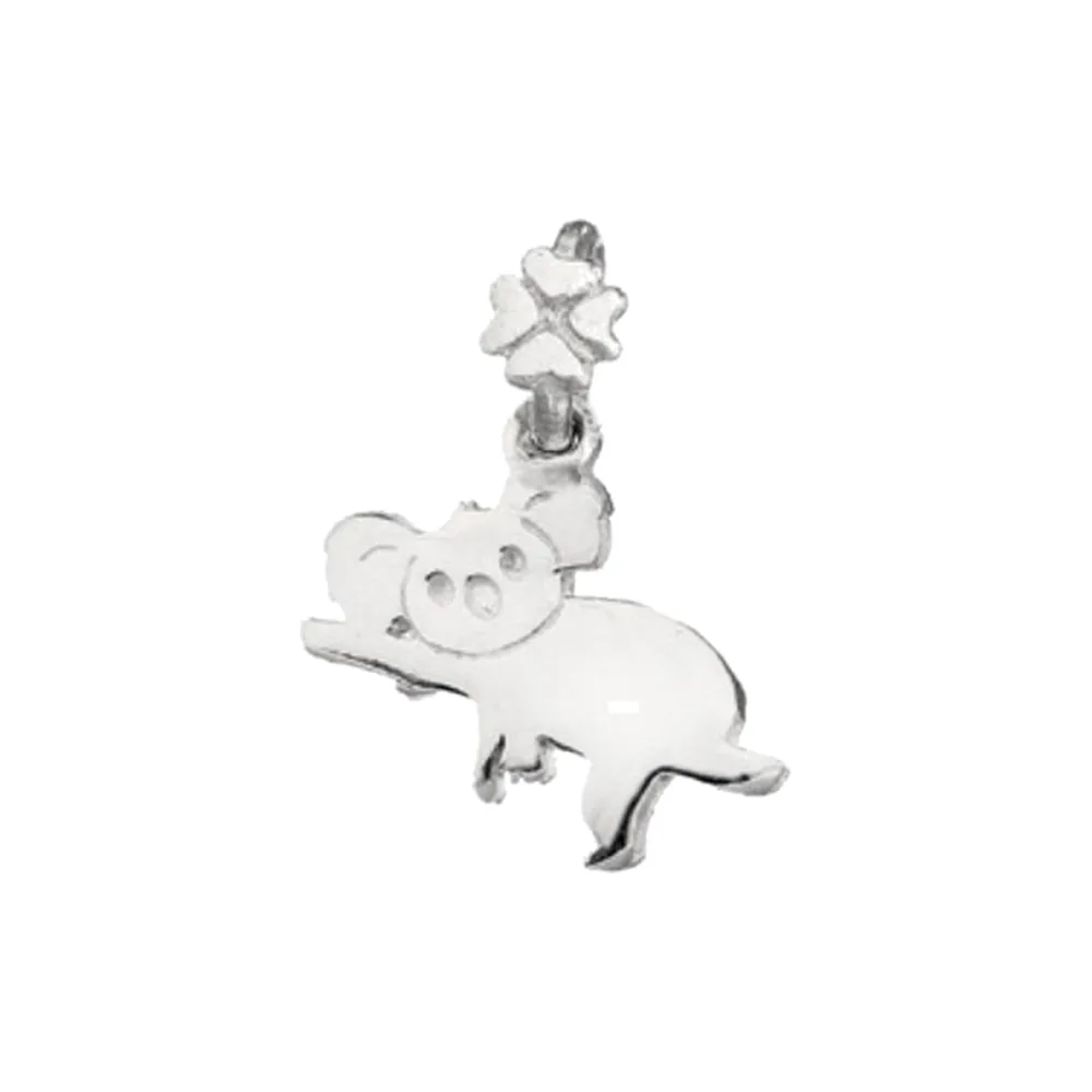 Ciondolo Koala in argento e smalto