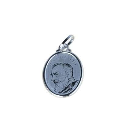 Padre Pio medal pendant 19x15mm