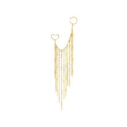 Maman et Sophie Single Fringe Earring