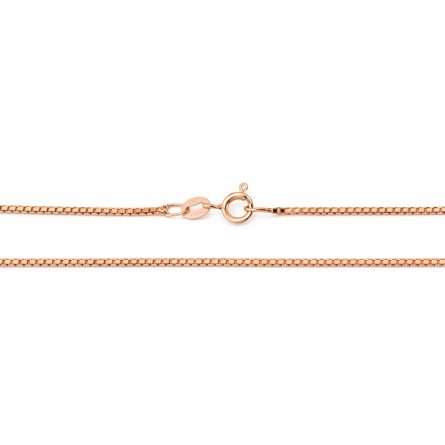 Cadena veneciana oro rosa 18kt 45cm