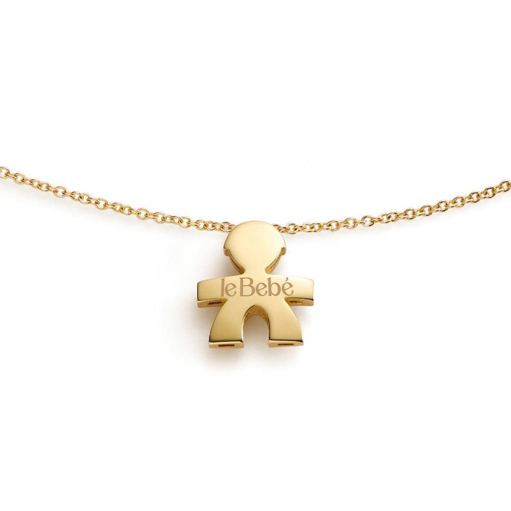 Collana leBebe LBB900 sagoma bimbo oro giallo 18kt