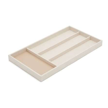 Wolf Bandeja para reloj con correas - Beige