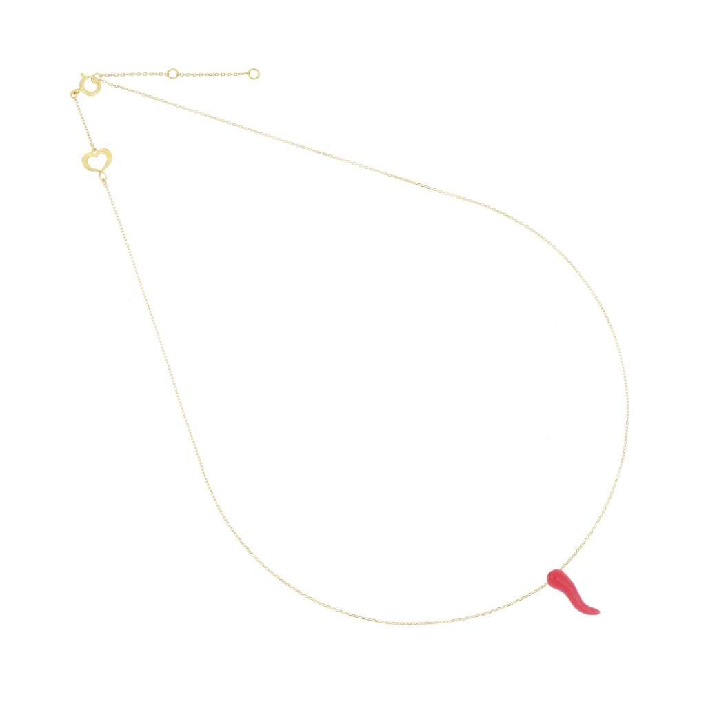 Collar Maman et Sophie GCTIE11 de oro de 18kt