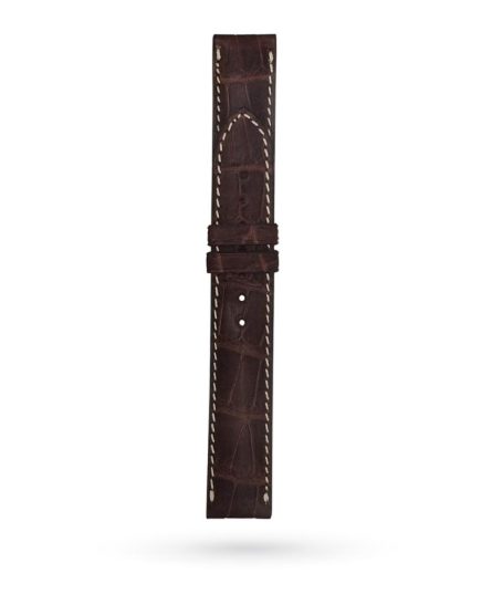 Cinturino originale Longines alligatore bruno 21-18 mm