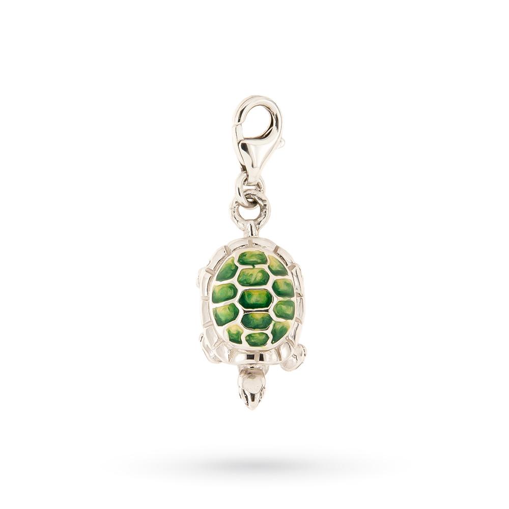 Ciondolo Tartaruga argento 925 e smalto