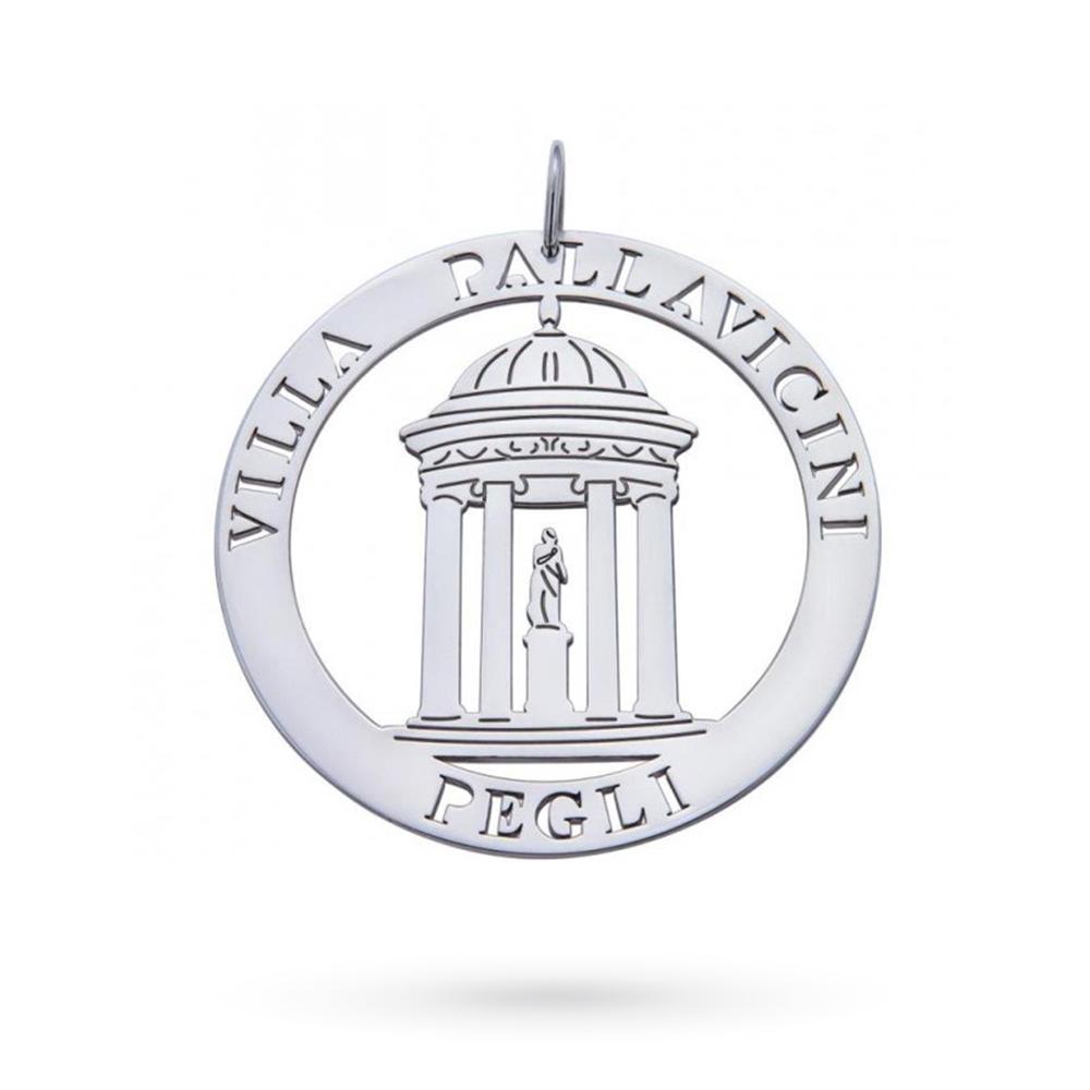 Diana Villa Pallavicini Templo Colgante plata 925 Ø 4.00cm