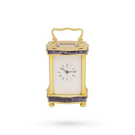 L'Epee Doucine Reloj miniatura de latón sodalita