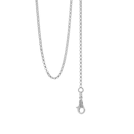 Collar leBebé LBBA001B rolò oro blanco de 18kt 40-45cm
