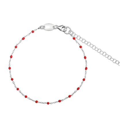 Pulsera Edoardo Mariani con cadena de estrella mini esmaltada azul 18cm
