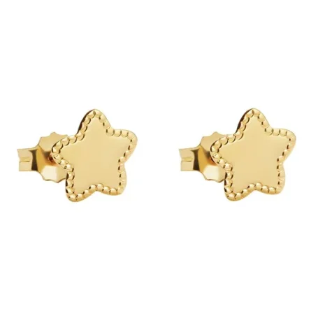 Orecchini leBebé PMG220 Scintille Stelle oro giallo