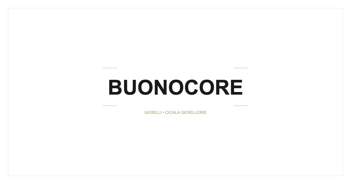 Buonocore Gioielli: l’anima orafa di Napoli in oro e diamanti