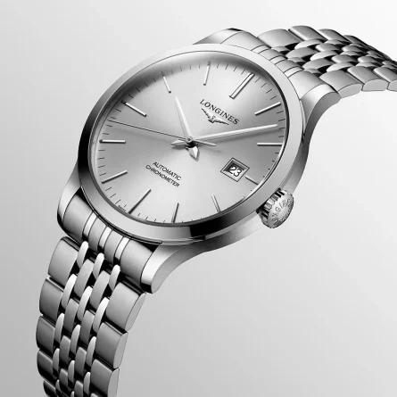 Longines Record L2.821.4.72.6 Automático 40 mm
