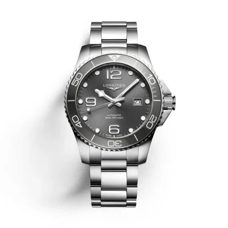 Longines HydroConquest L3.782.4.76.6 watch, black dial