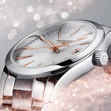 Longines Conquest Classic L2.386.4.72.6 Cuarzo 34 mm