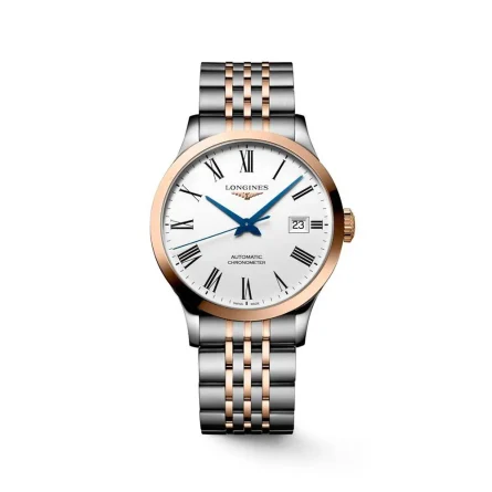 Longines Record L2.820.5.11.7 Automático 38,5 mm