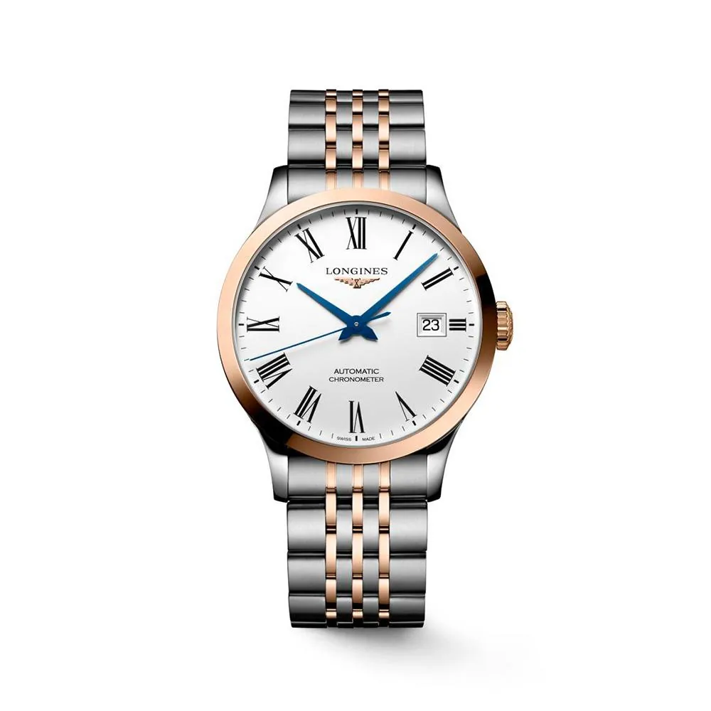 Longines Record L2.820.5.11.7 Automático 38,5 mm