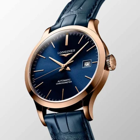 Longines Record L2.820.8.92.2 Automático 38,5 mm