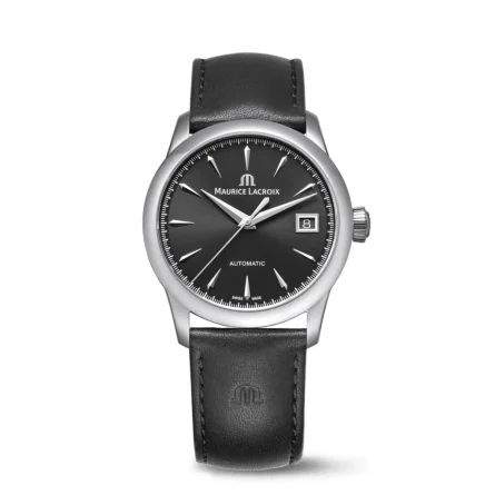 Reloj Maurice Lacroix 1975 Automático – 36 mm Acero y Esfera Negra – 756007-SS001-330-2