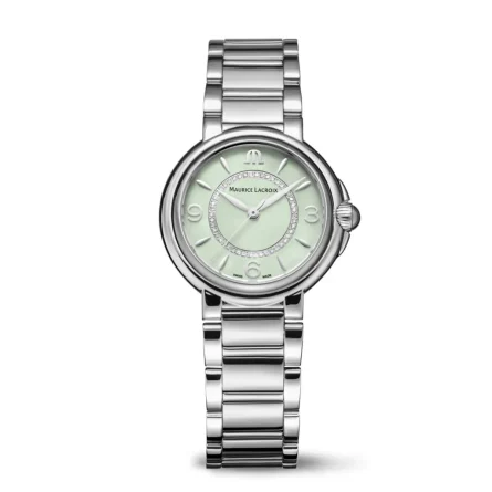 Reloj Maurice Lacroix 1975 Automatic – 40 mm Acero y Piel Marrón – 756008-SS001-130-3