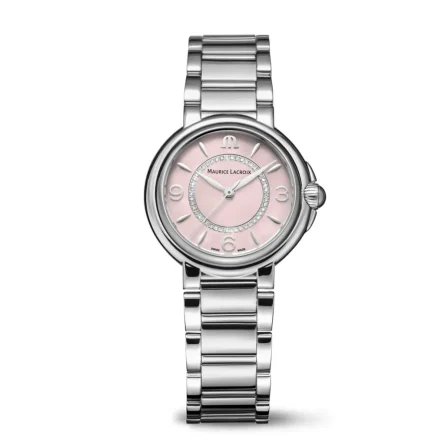 Reloj Maurice Lacroix 1975 Automatic – 40 mm Acero y Piel Negra – 756008-SS001-130-2
