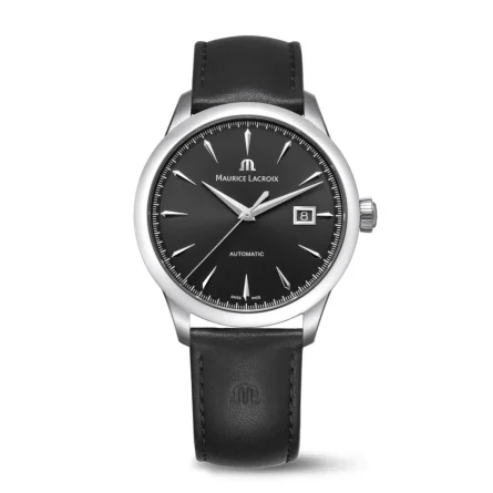 Reloj Maurice Lacroix 1975 Automático – 40 mm Acero y Esfera Negra – 756008-SS001-330-2