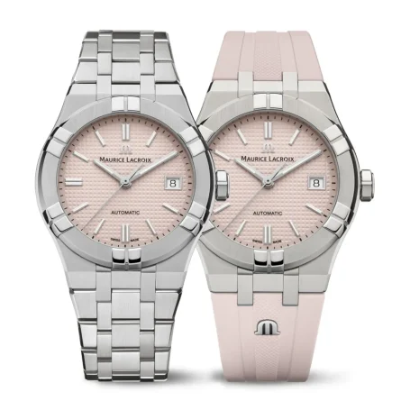 Reloj Maurice Lacroix AIKON Automatic 39mm Summer Vibes Rosa – AI6007-SS00F-530-E