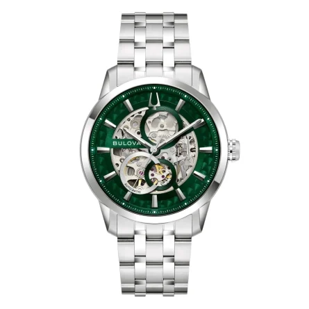 Reloj Bulova Sutton Skeleton 40 mm 96A329 - Distribuidor Oficial