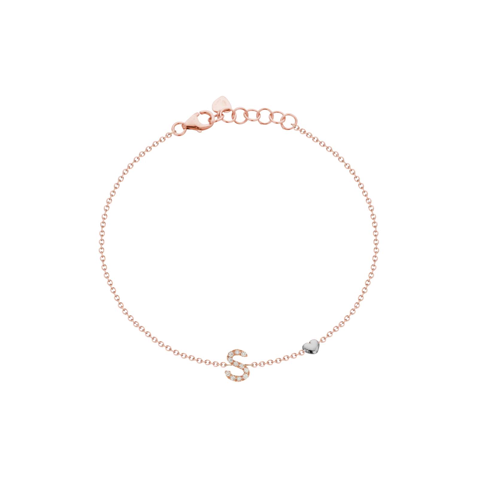 Bracciale Buonocore You Are oro rosa diamanti bianchi 0,06ct 012B-S-DP
