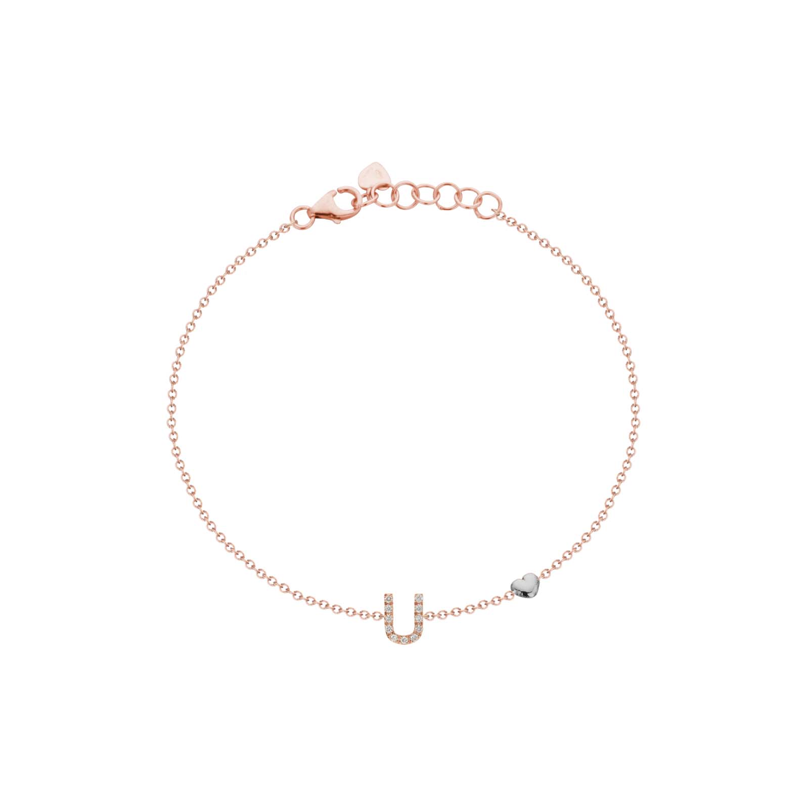 Bracciale Buonocore You Are oro rosa diamanti bianchi 0,06ct 012B-U-DP