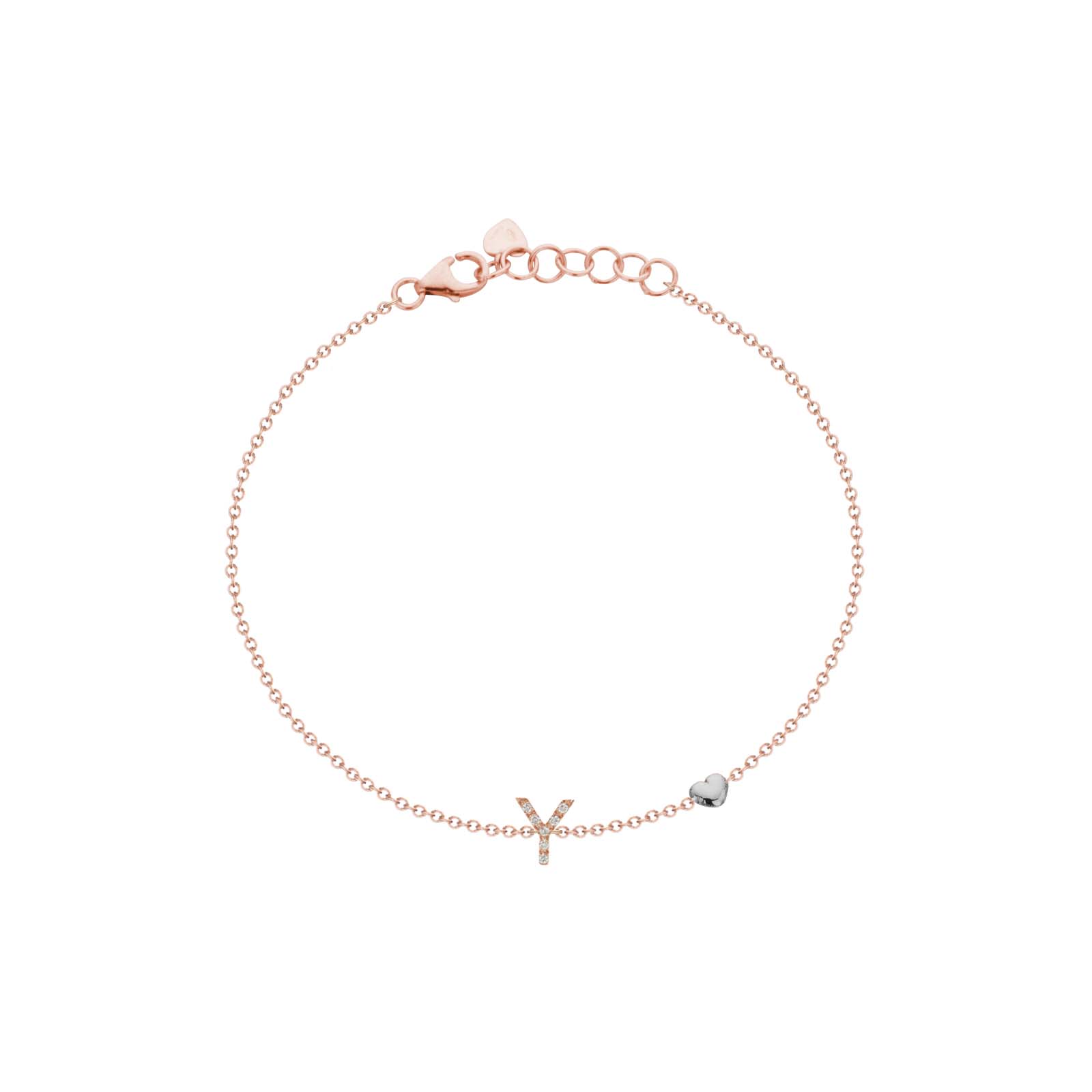 Bracciale Buonocore You Are oro rosa diamanti bianchi 0,04ct 012B-Y-DP