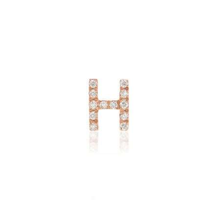 Buonocore You Are 18kt white gold single earring stud white diamonds 0.06ct