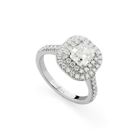 Anello Buonocore Unique oro bianco diamanti bianchi 1,90ct