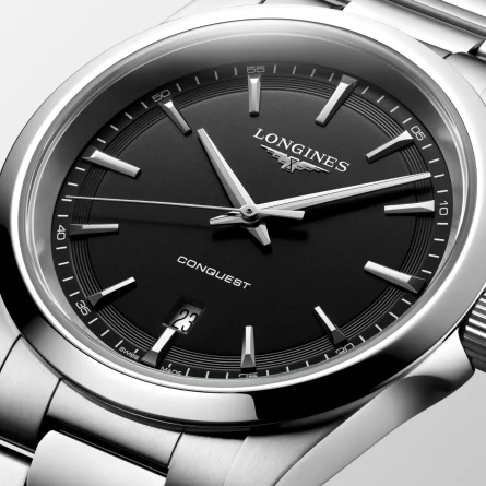 Orologio Longines Conquest al Quarzo 41 mm L3.860.4.52.6