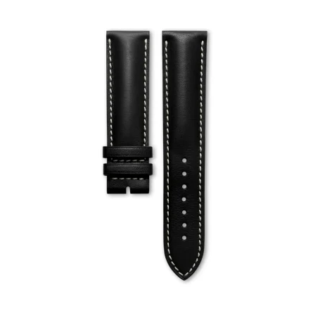 Cinturino originale Longines pelle nero 20-18 mm