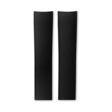 Genuine Longines rubber strap black 21 mm