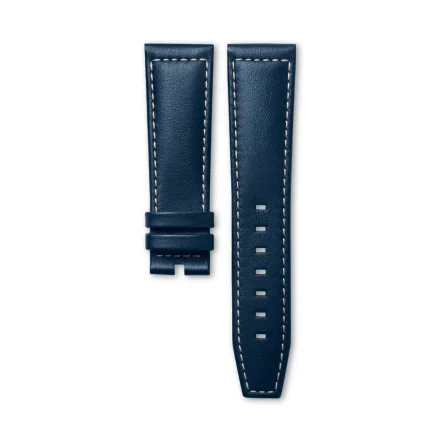 Genuine Longines calf leather strap blue 22-19 mm