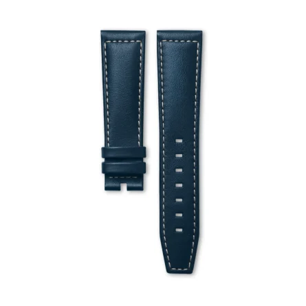 Cinturino originale Longines Spirit vitello blu 21-18 mm