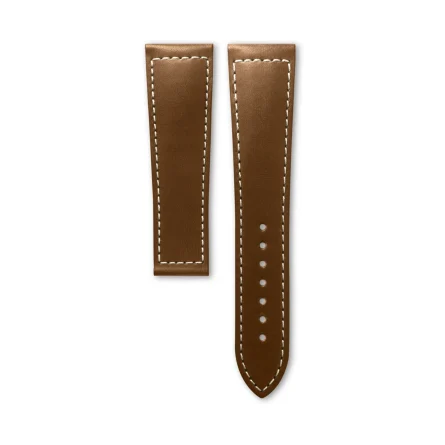 Genuine Longines calf leather strap beige 22-18 mm