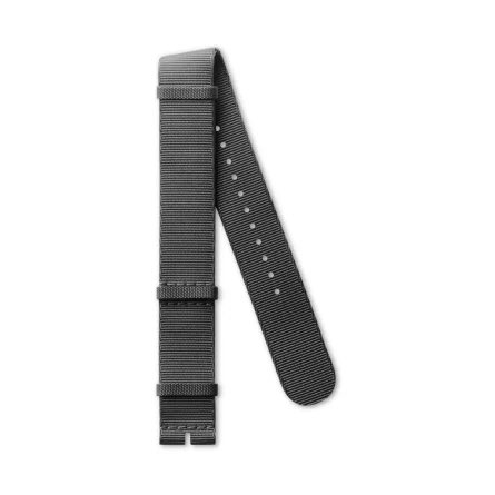 Original Longines nato nylon gray strap 21.5 mm