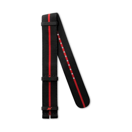 Genuine Longines NATO strap black 22 mm