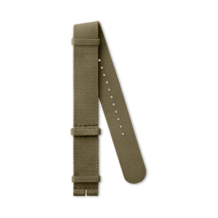 Genuine Longines NATO strap green 22 mm