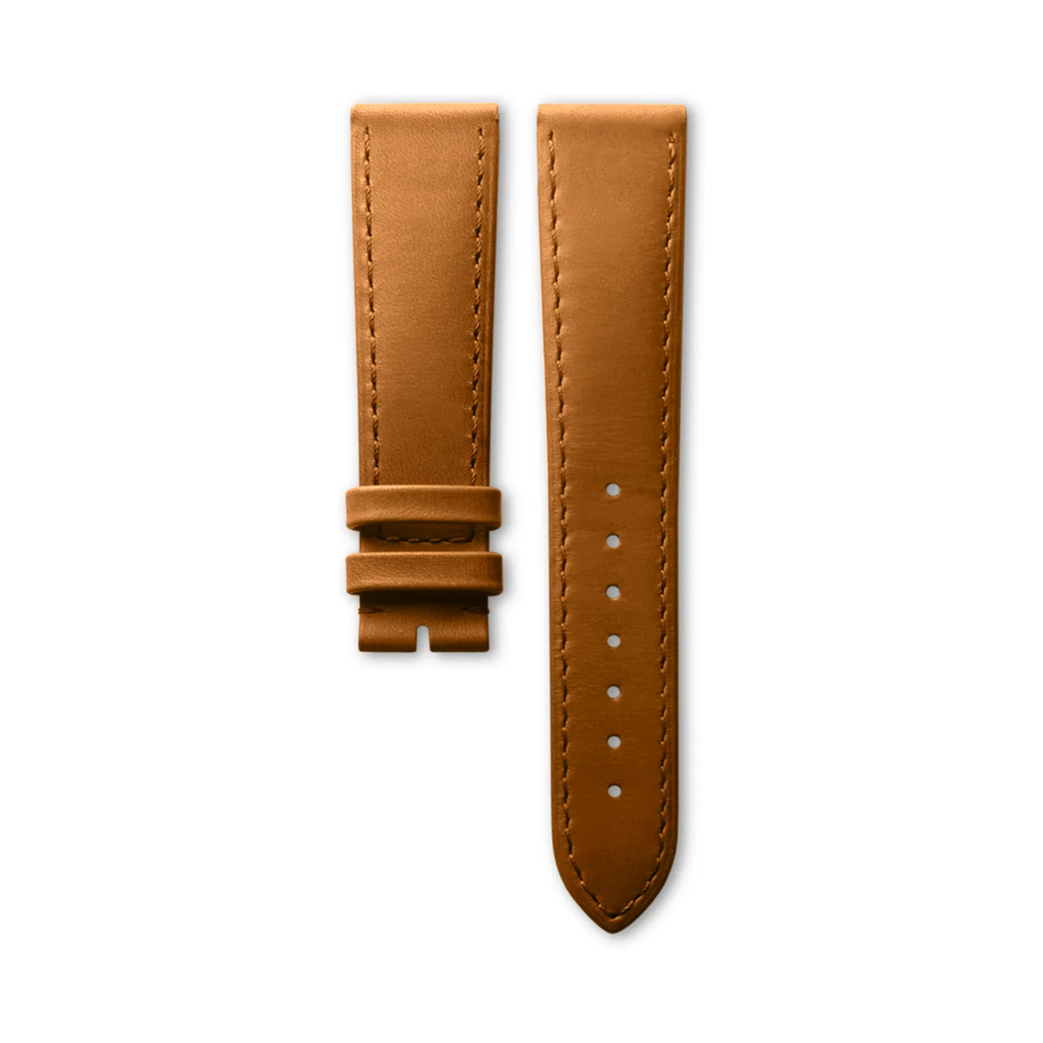 Cinturino originale Longines vitello marrone 20-17 mm
