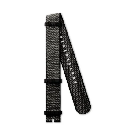 Genuine Longines NATO strap black 22 mm