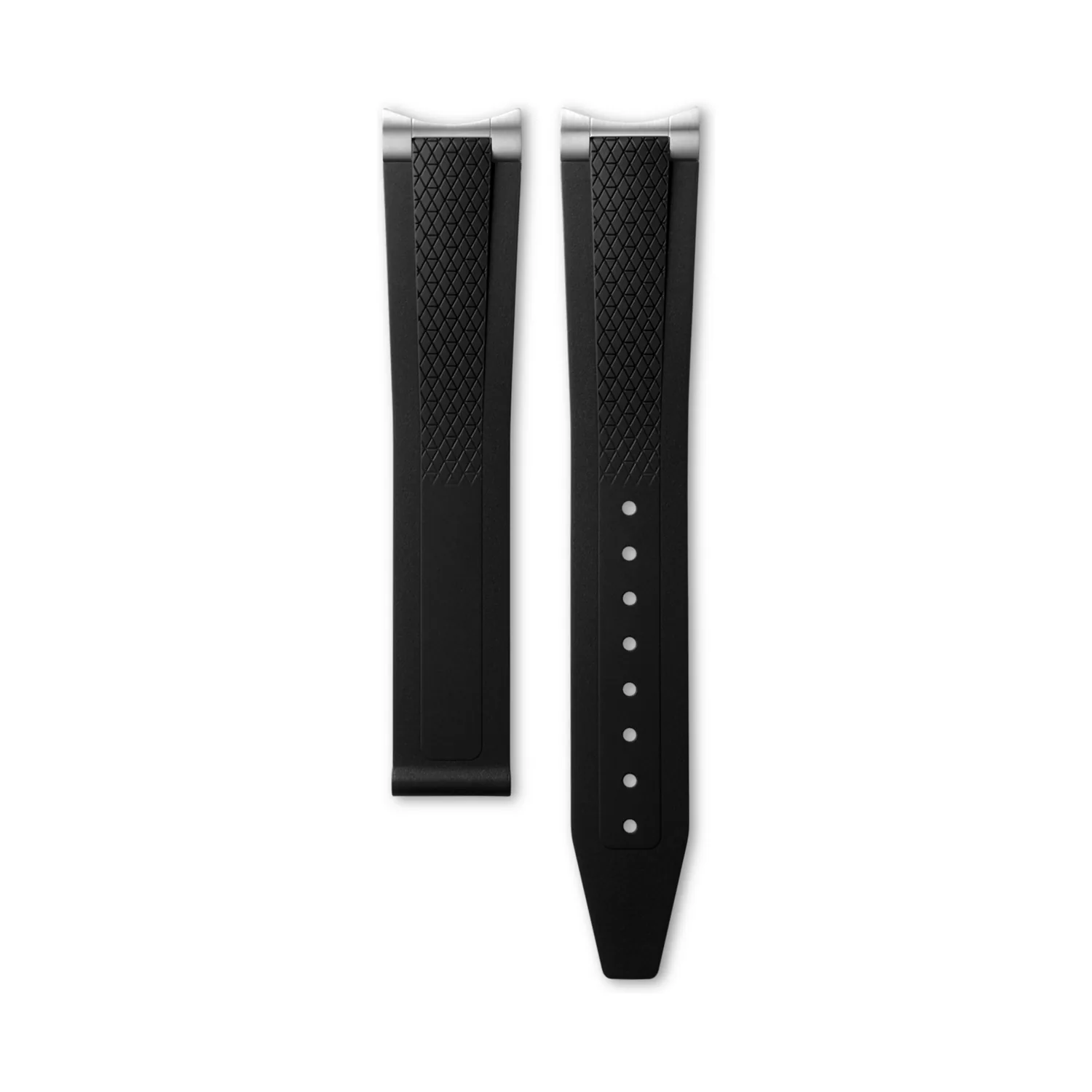 Cinturino originale Longines caucciù nero 19 mm